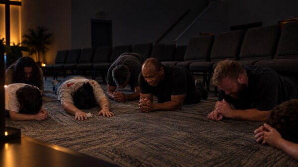 Prayer illustration, not an incident photograph, for churches in Nigeria